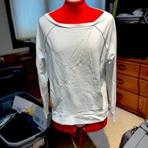 Lululemon white sweatshirt